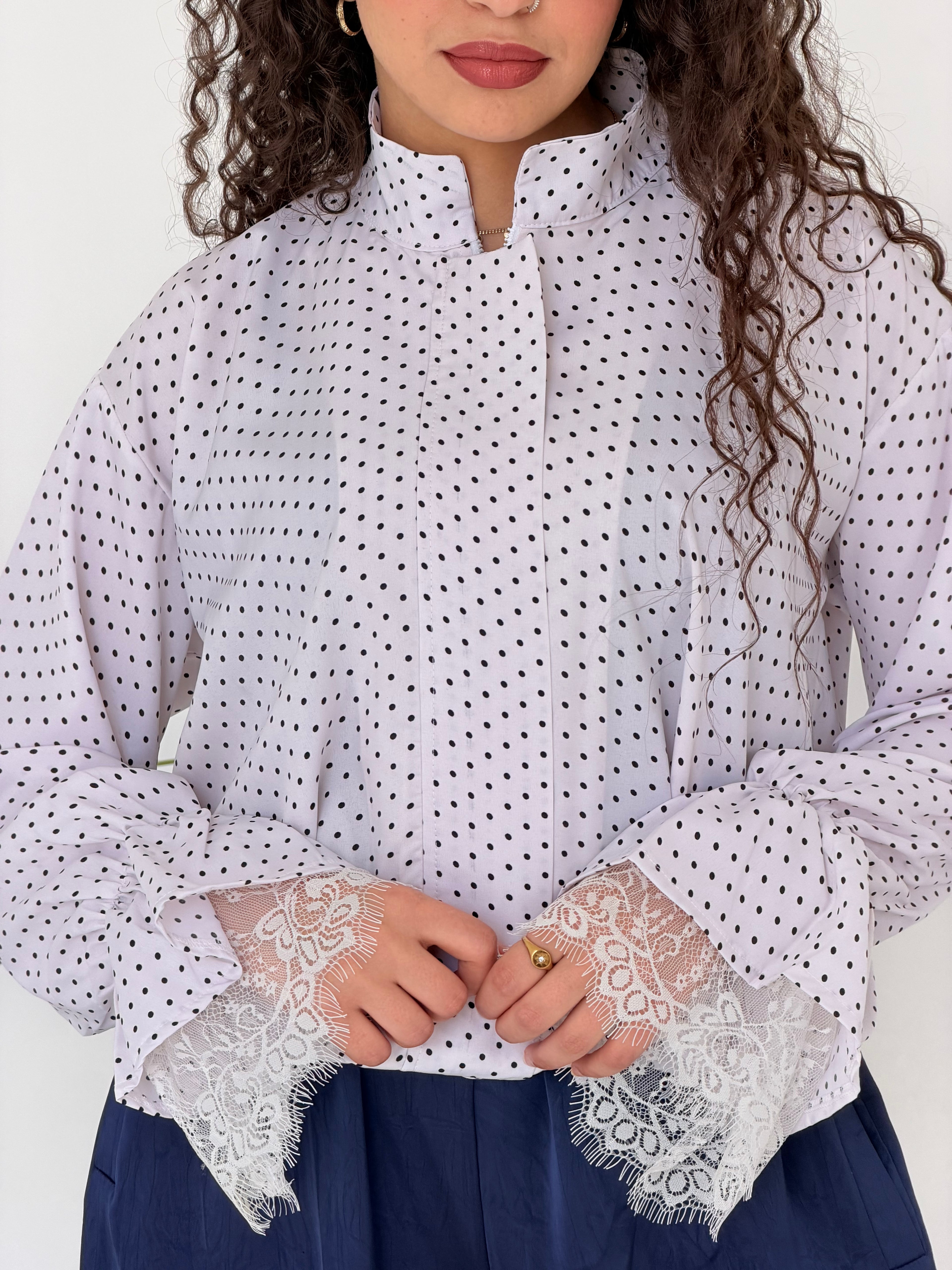 Bella dot sweatshirt