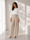 The Heaven wrap pants (Taupe)