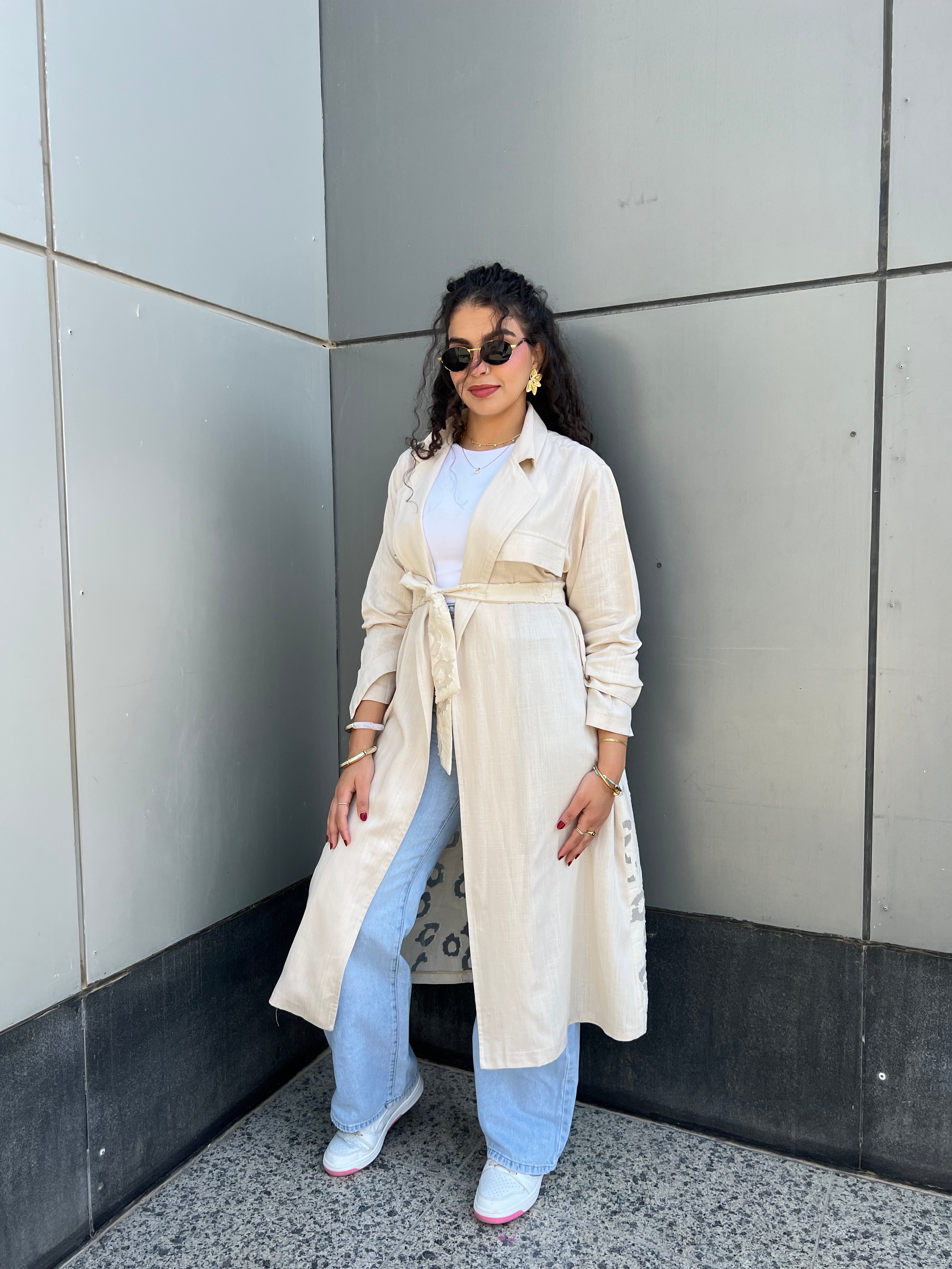 Linen cardigan