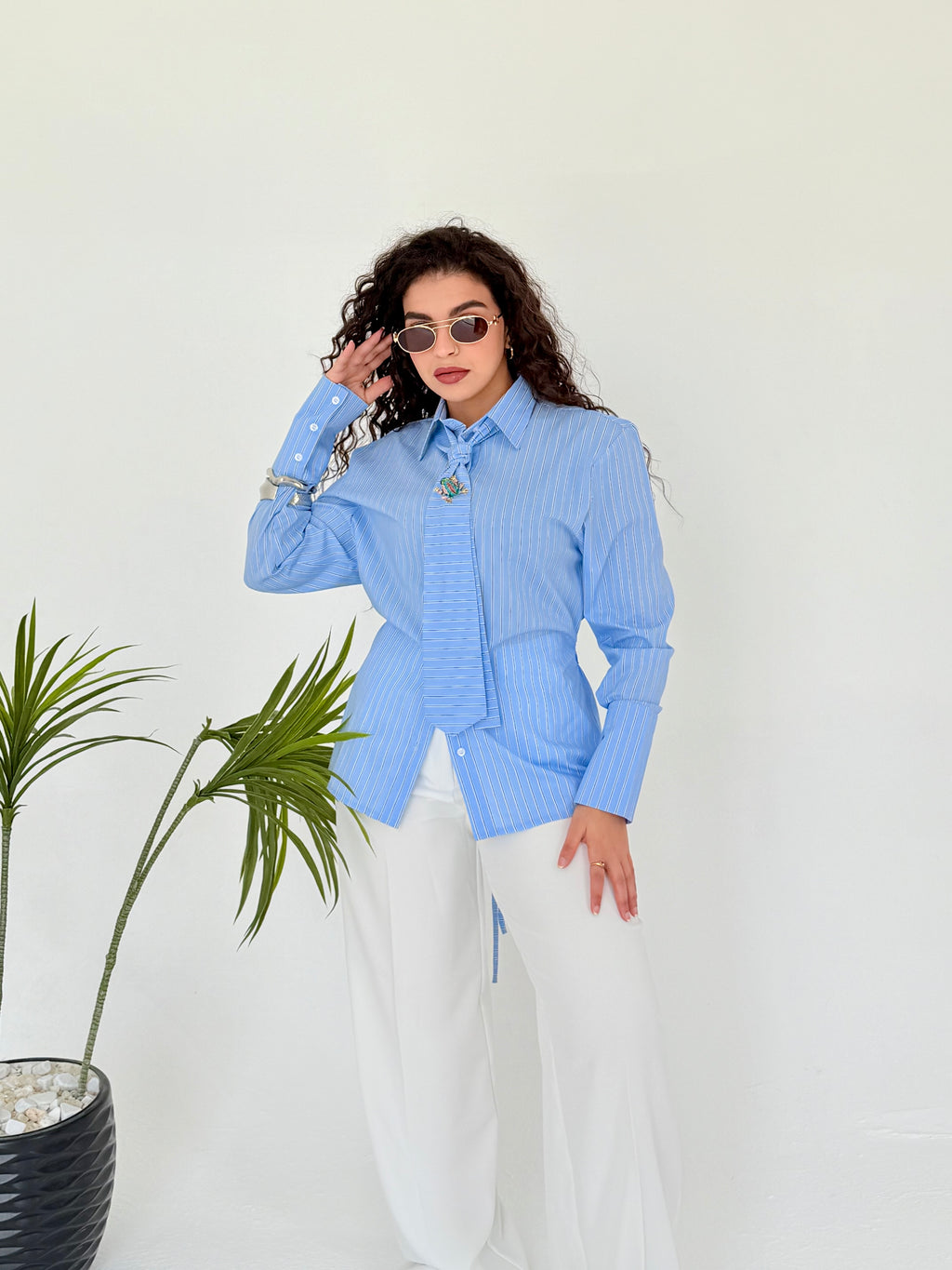 Luna shirt in blue