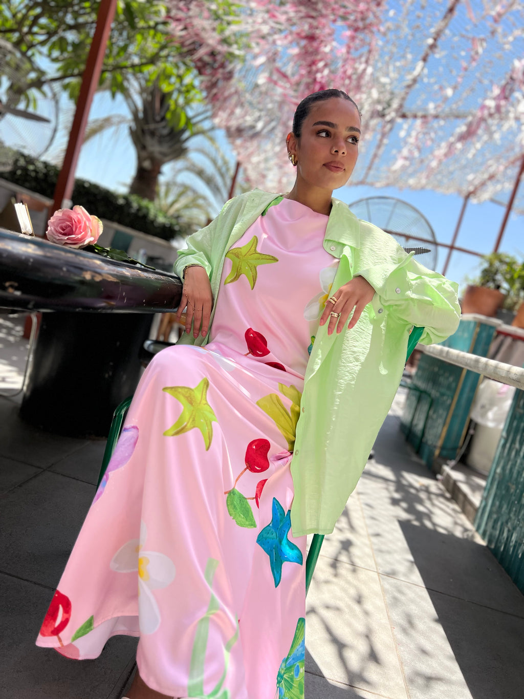 Pink dress