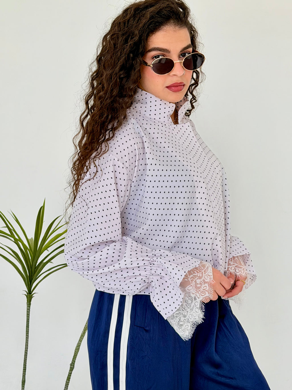 Bella dot sweatshirt