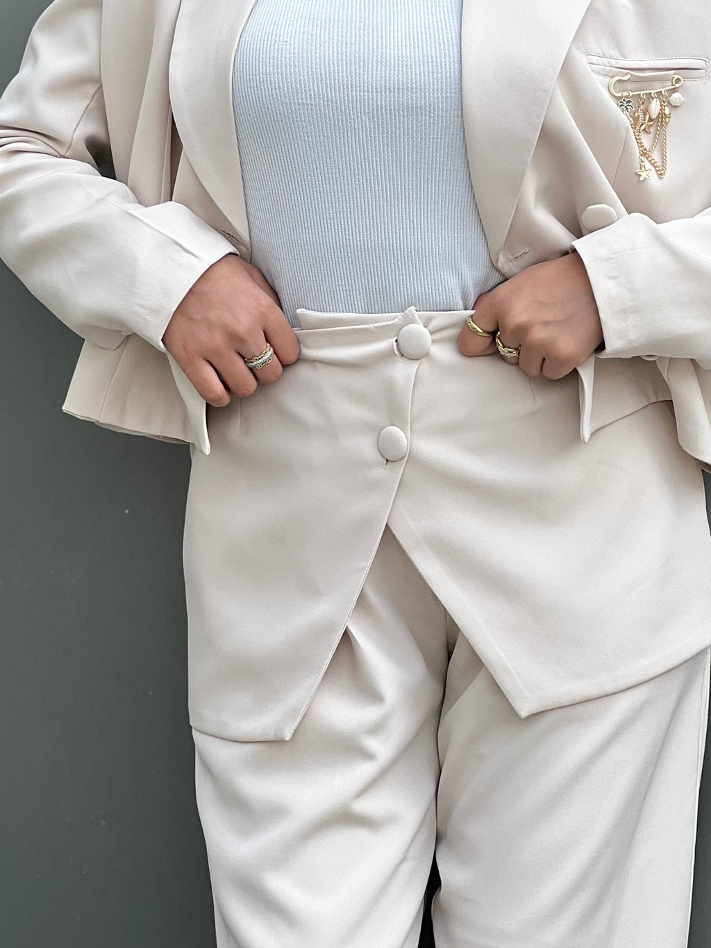 Beige pants