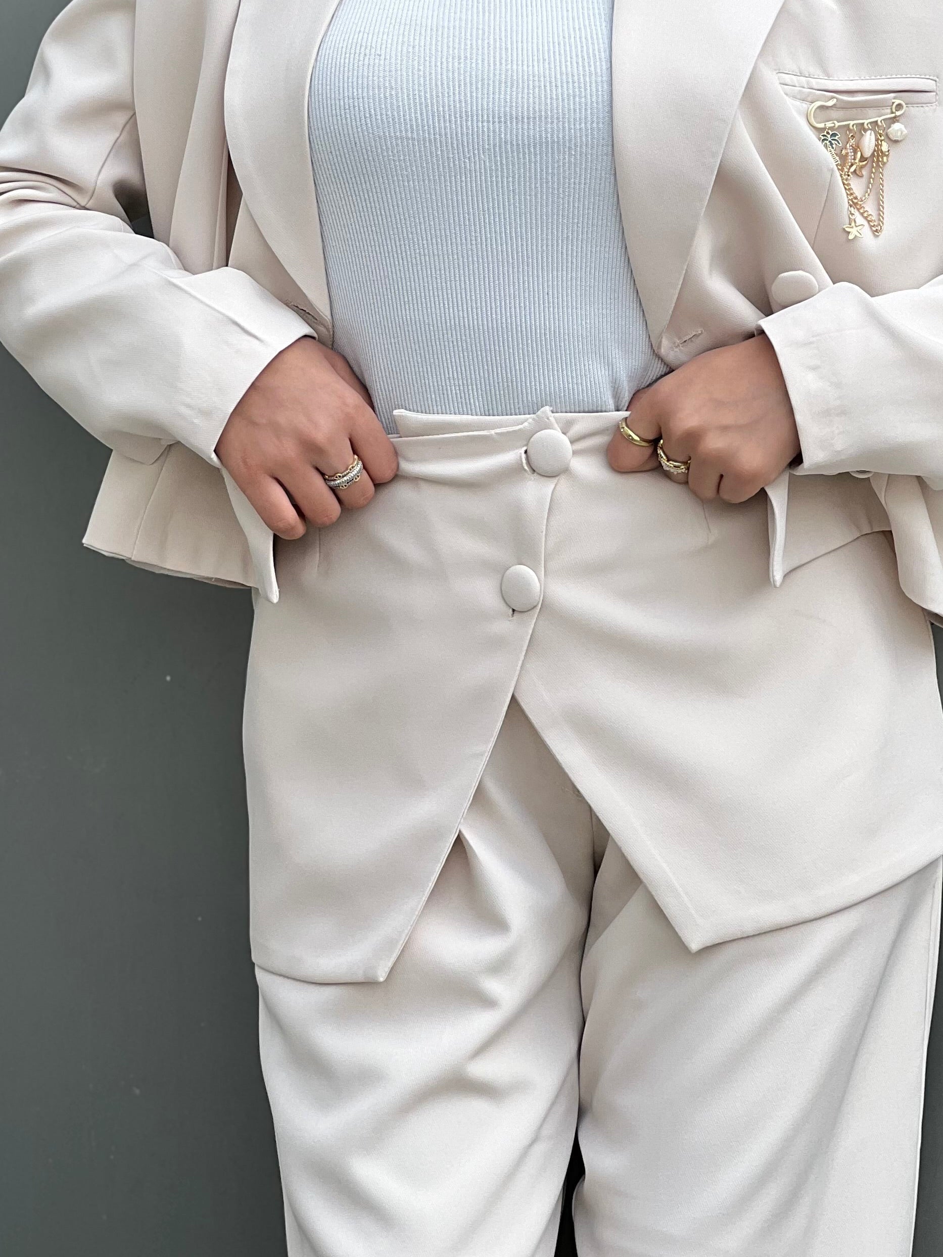 Beige pants