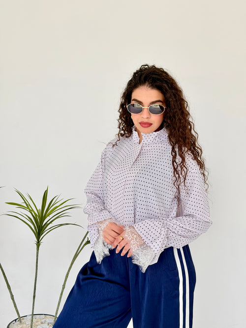 Bella dot sweatshirt