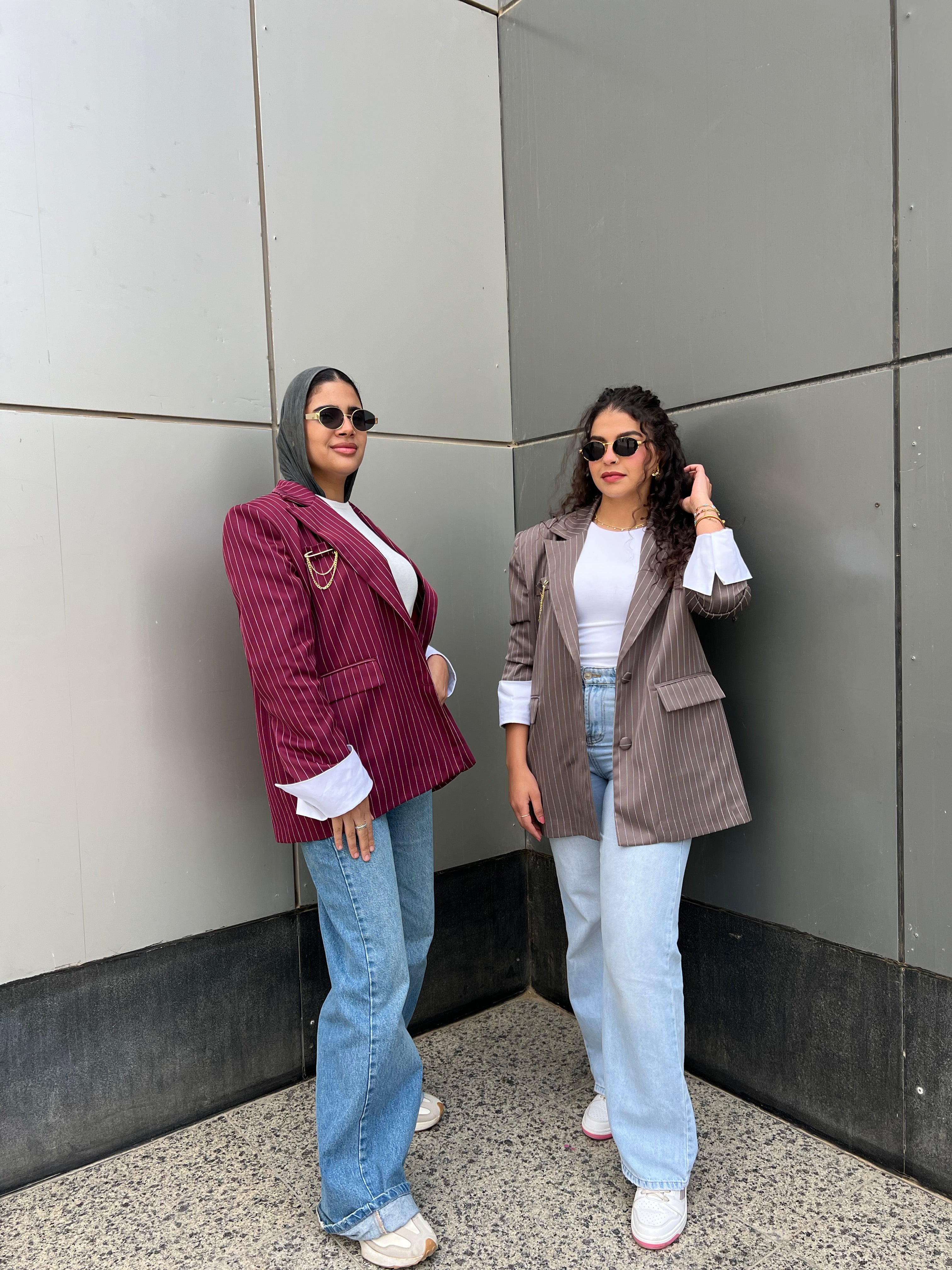 The Pinstripe Blazer