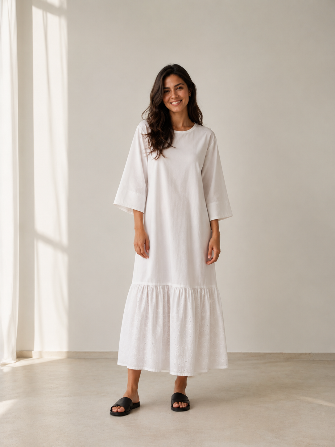 White dress