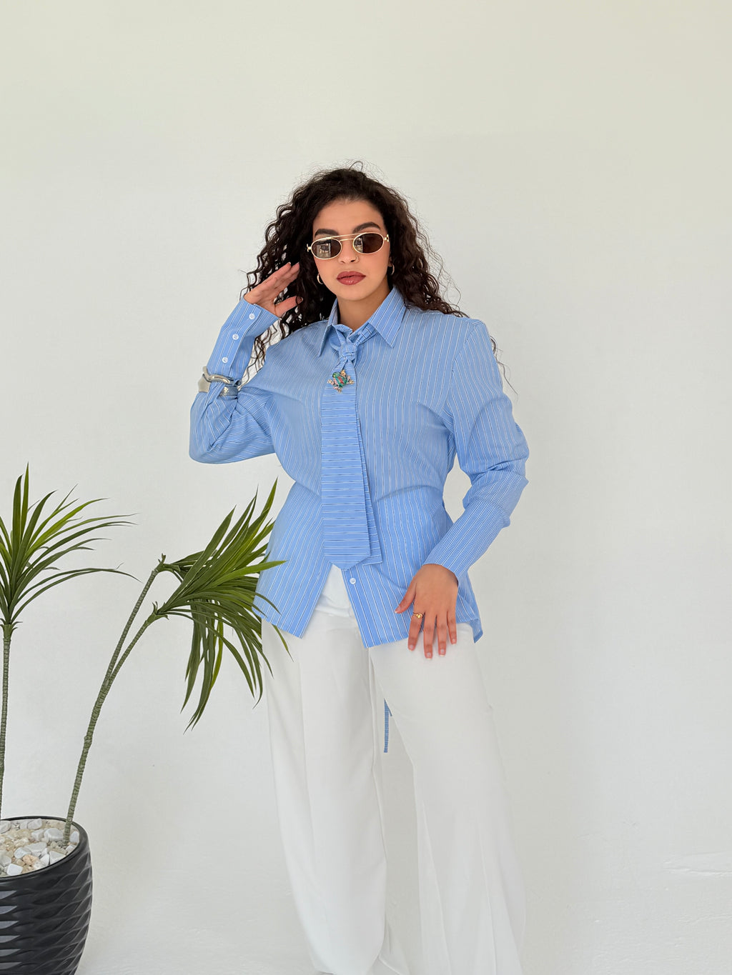 Luna shirt in blue