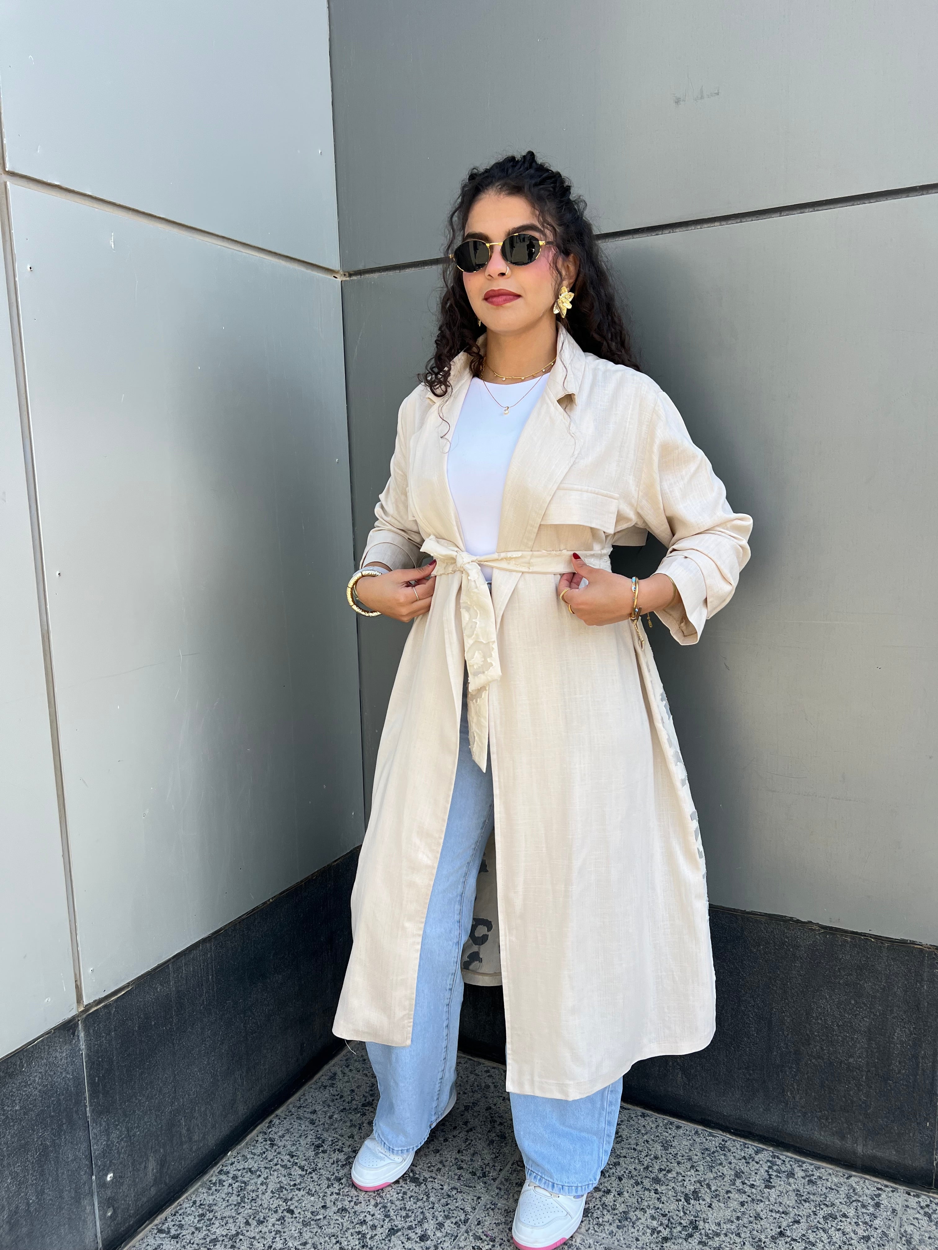Linen cardigan