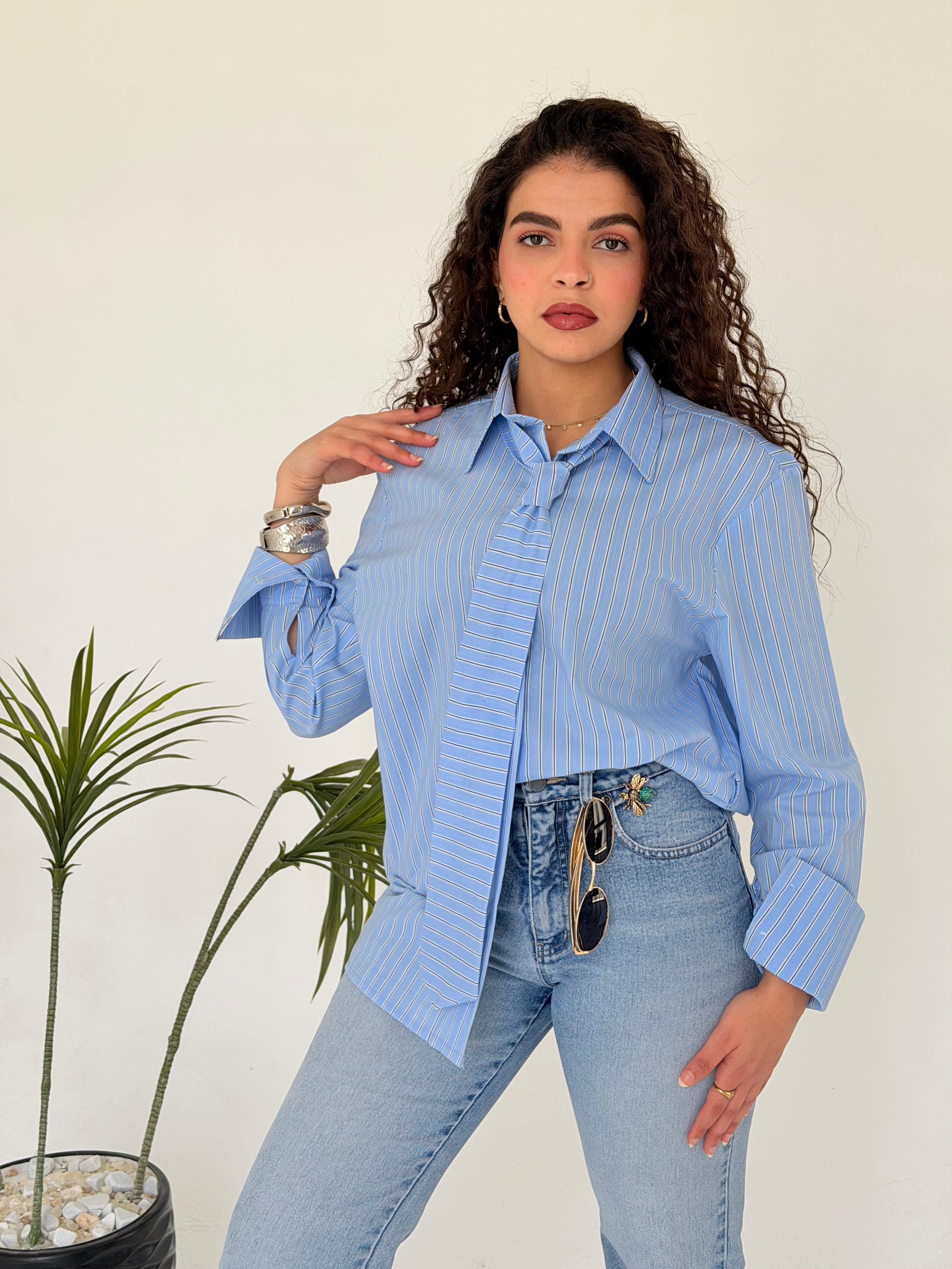 Luna shirt in blue