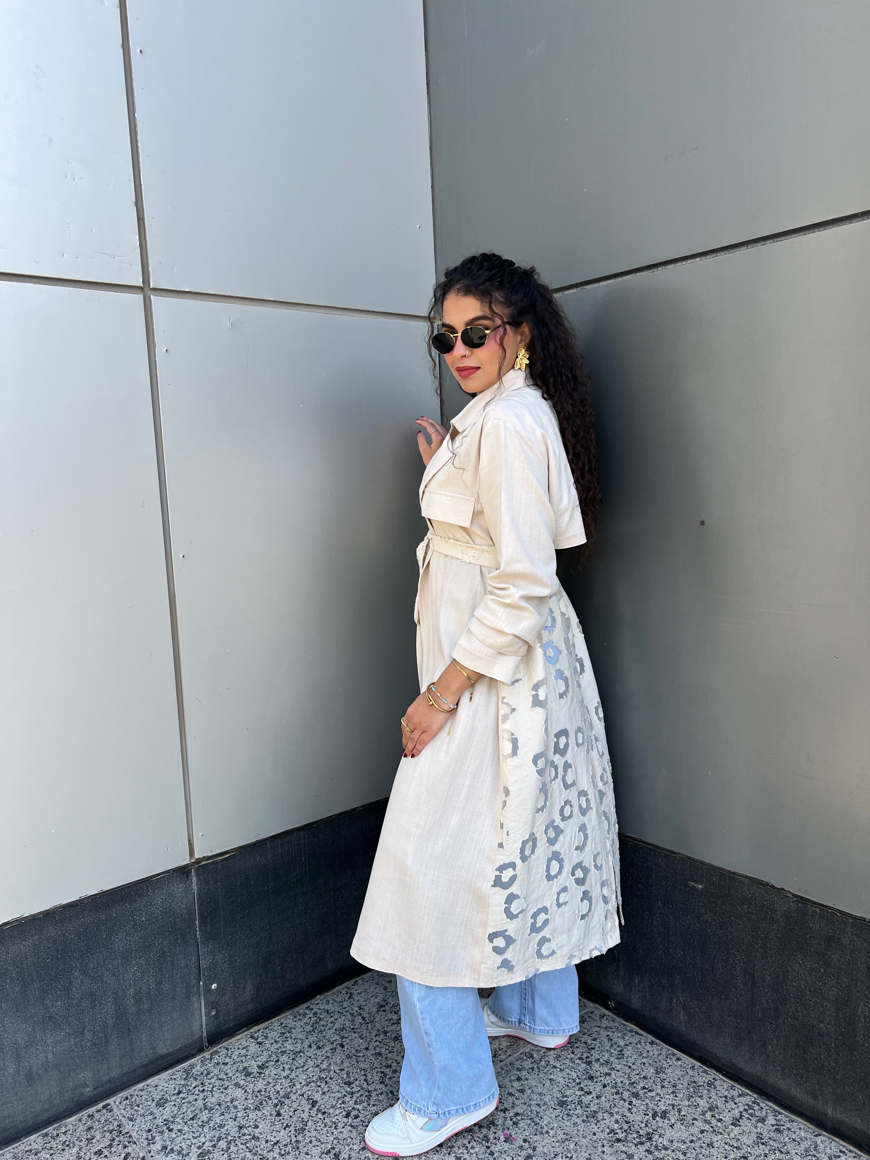 Linen cardigan