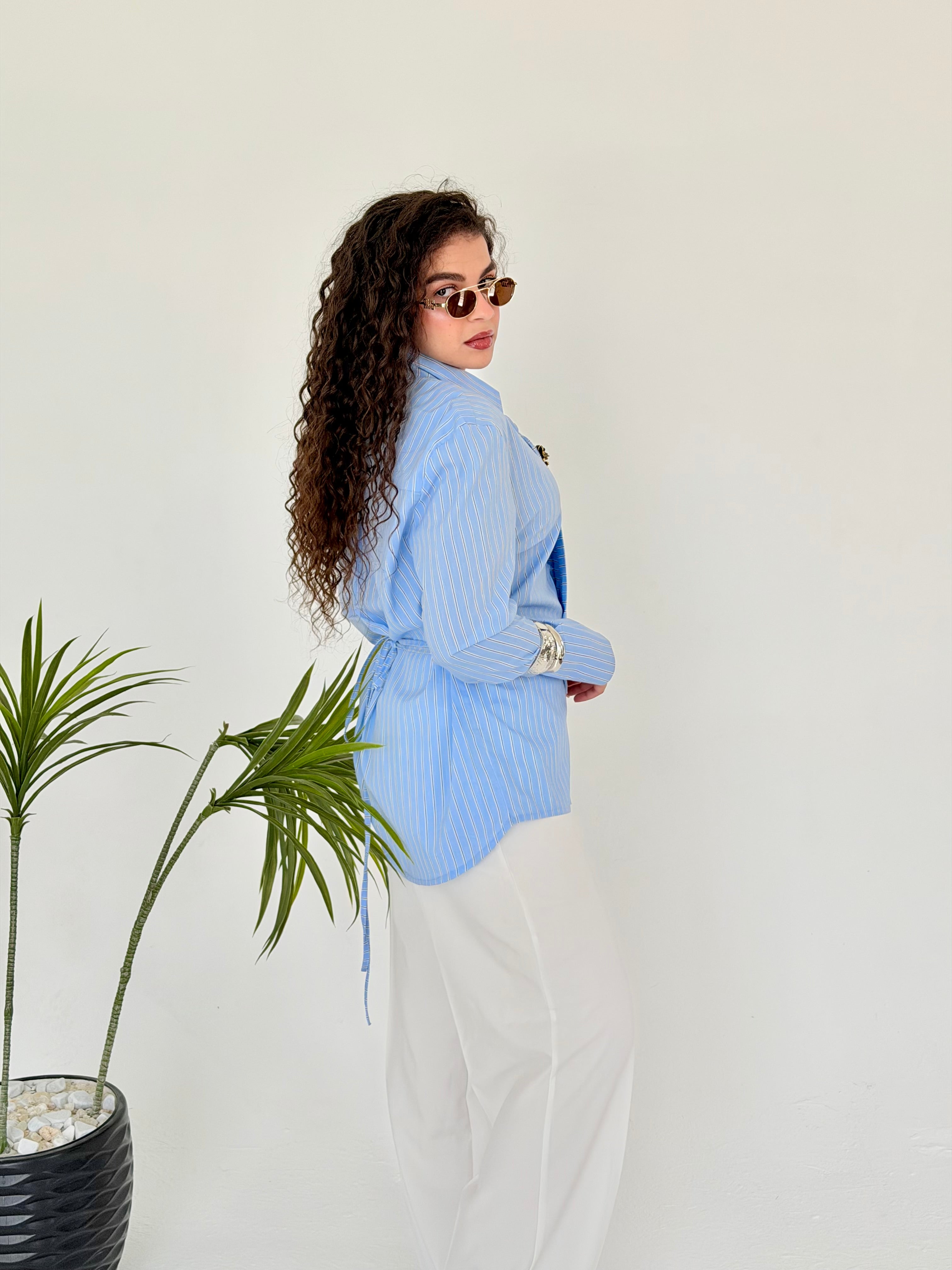 Luna shirt in blue