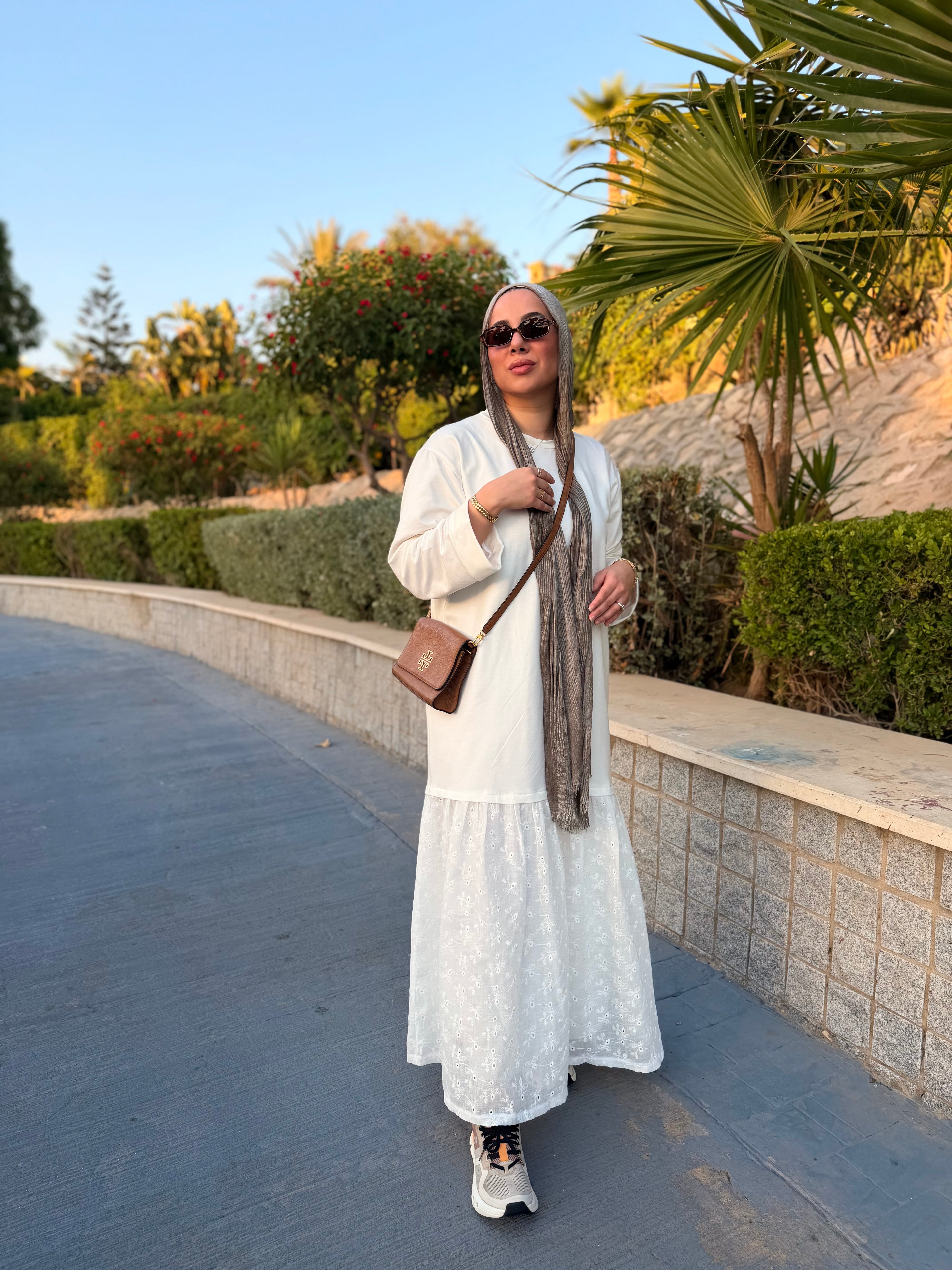 White dress