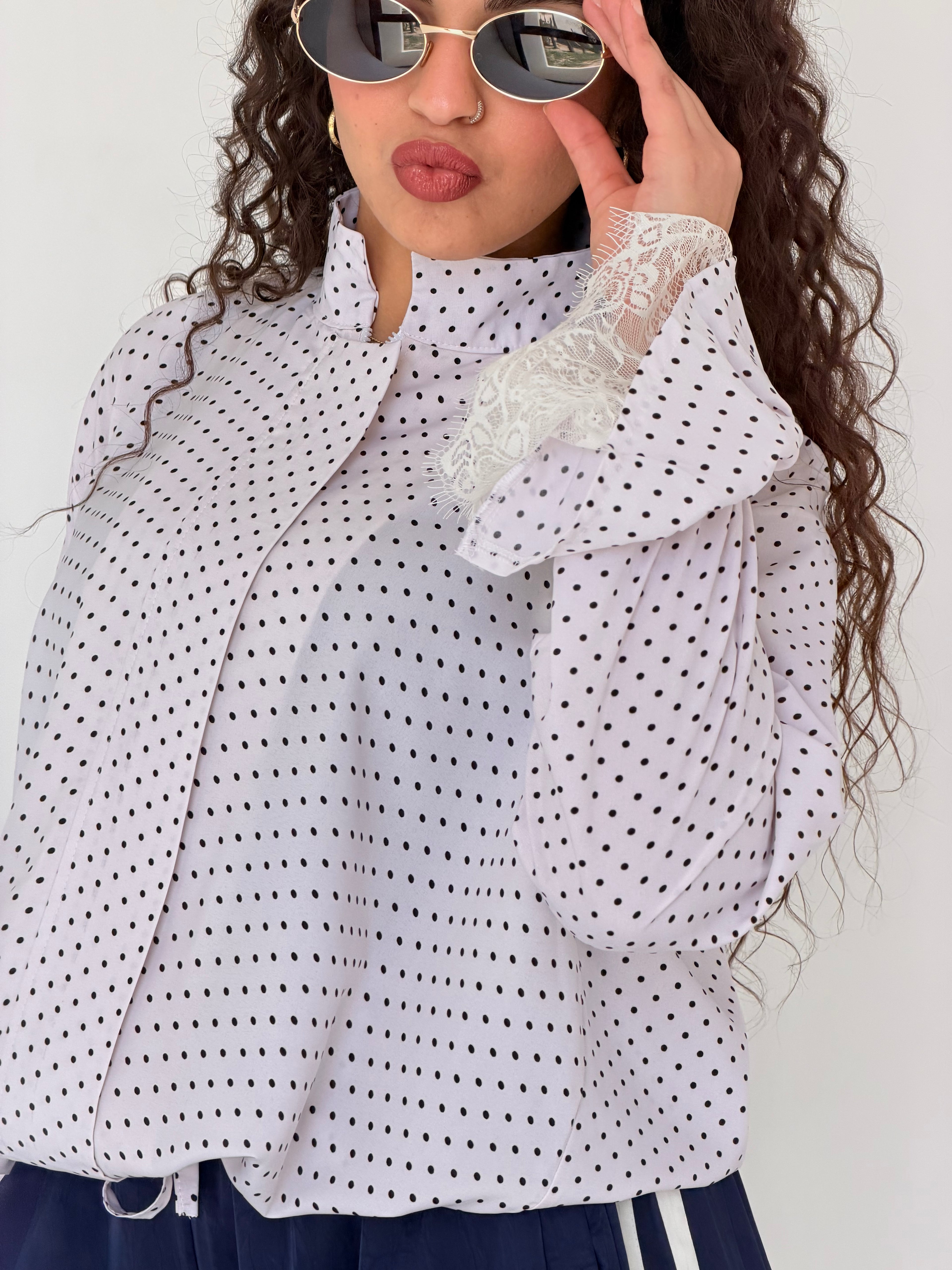 Bella dot sweatshirt
