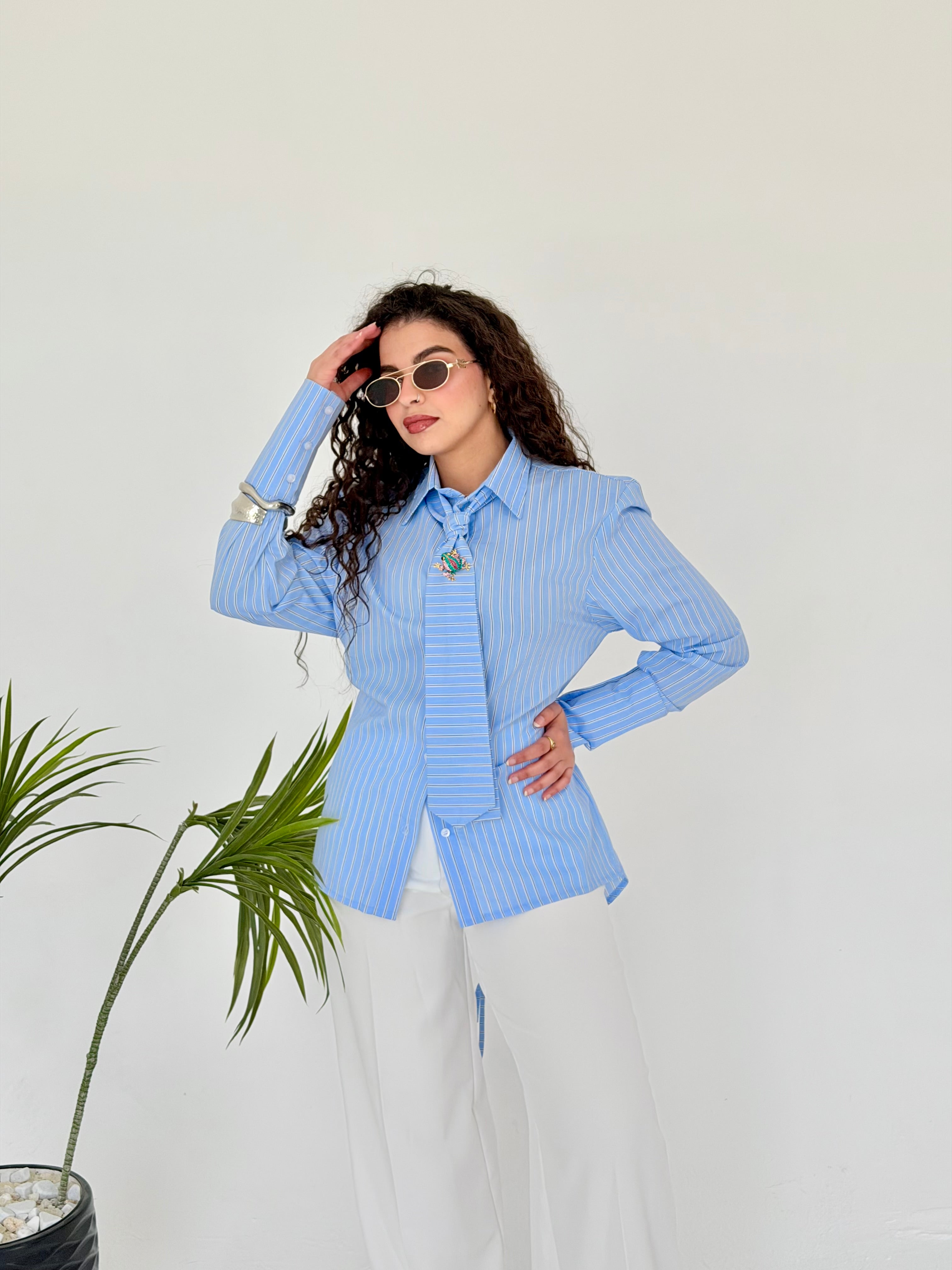 Luna shirt in blue