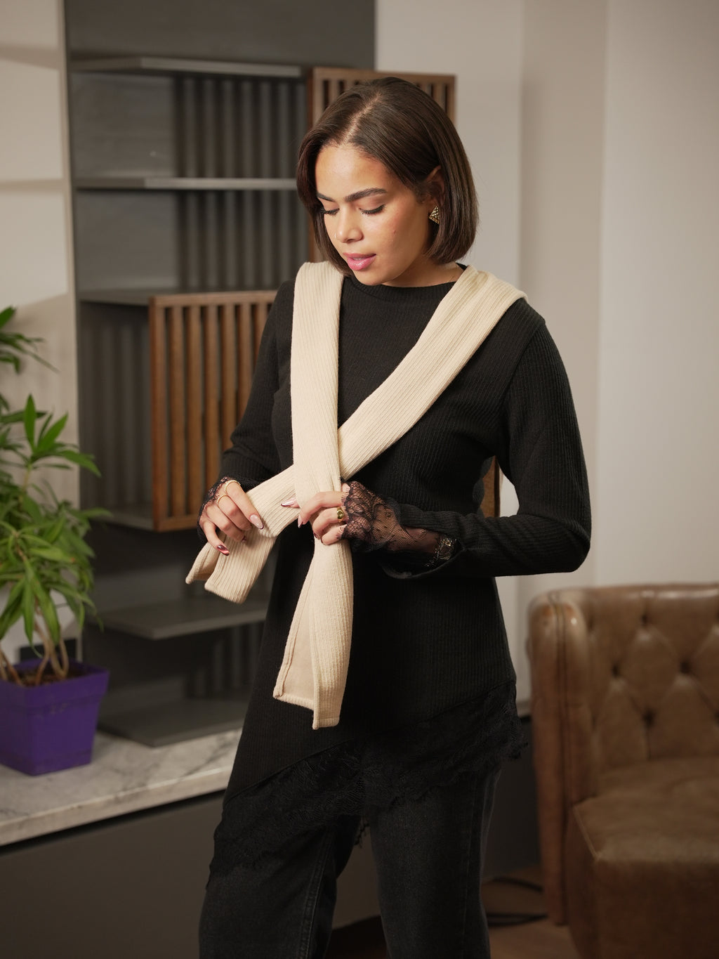 Shoulder & Waist Scarves