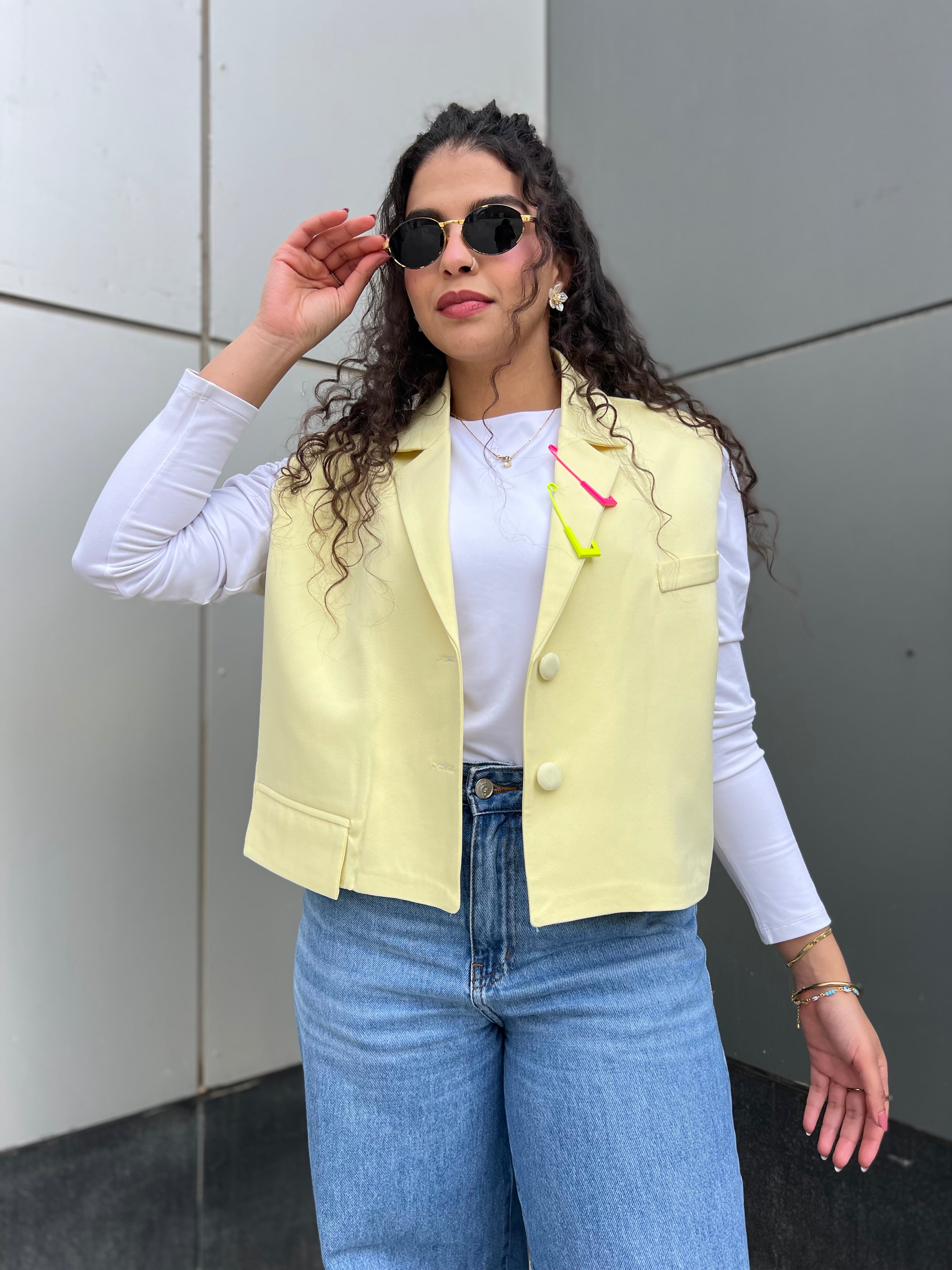 Crop vest