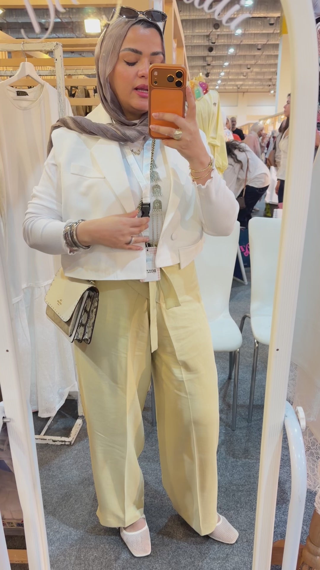 The heaven wrap pants (Butter yellow)