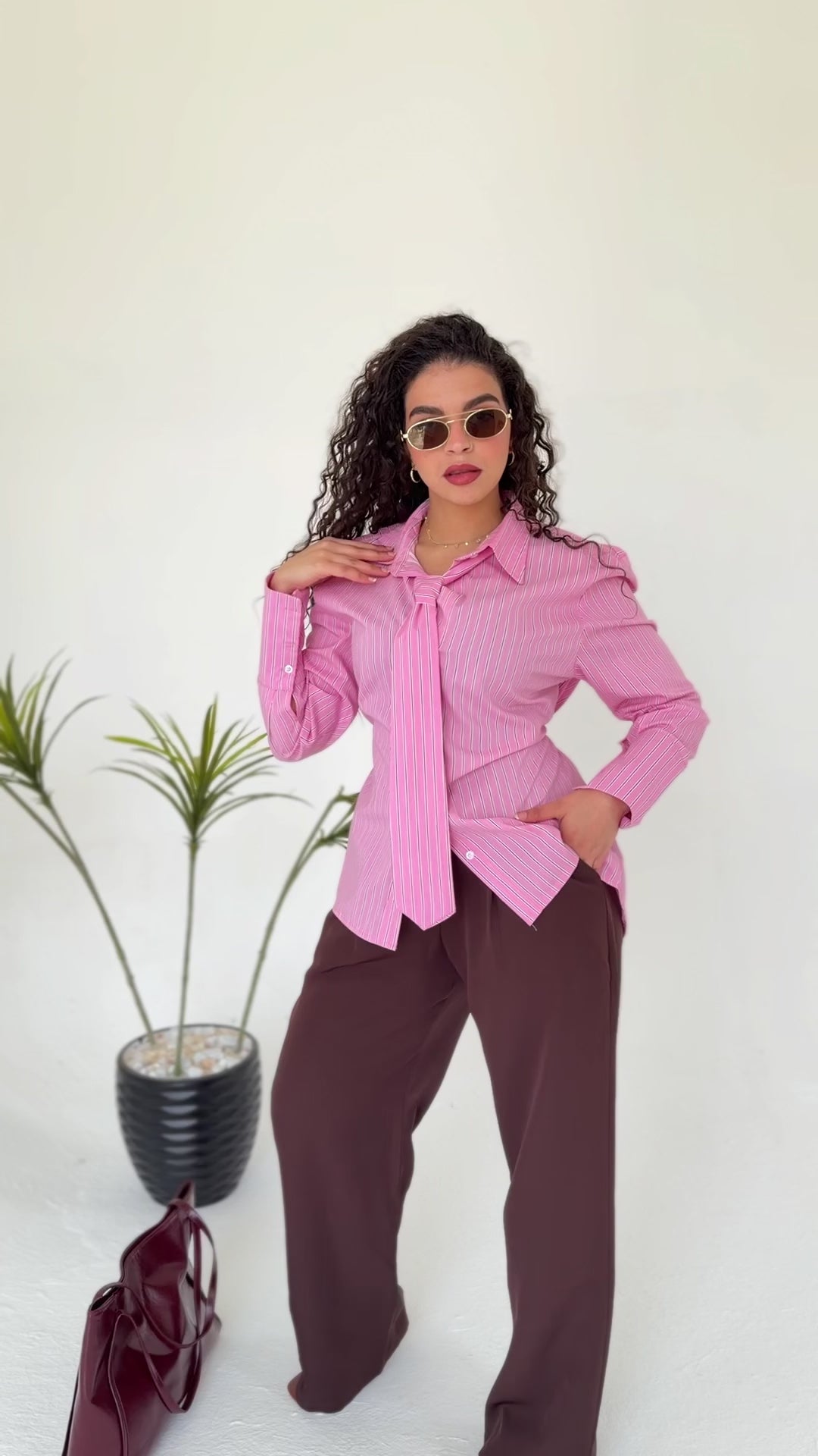 Luna shirt in pink